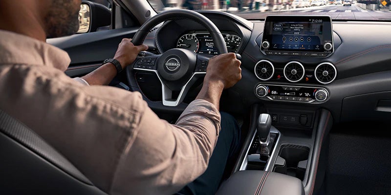 2025 Nissan Sentra at Nissan of Canton interior cabin