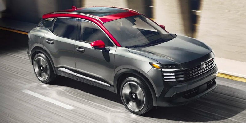 2025 Nissan Kicks at Nissan of Canton driving on road