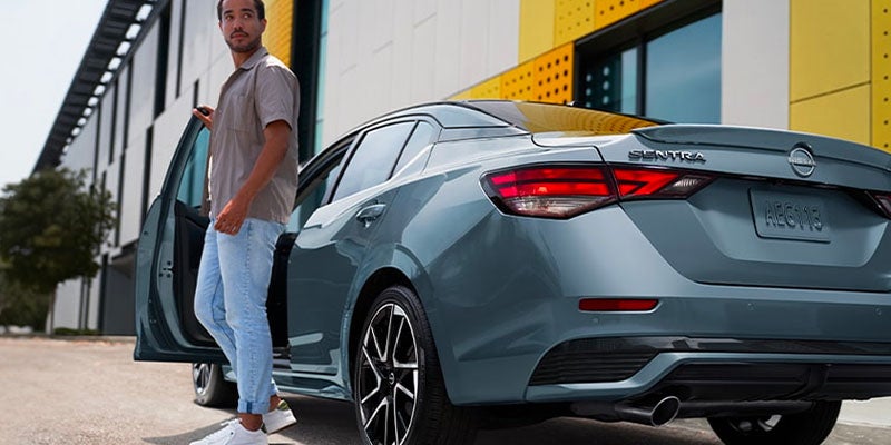 Nissan of Canton in Canton MI Nissan Sentra rear view
