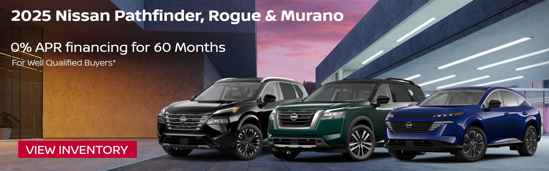 Save big on these great Nissan vehicles!